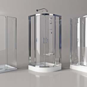 现代淋浴间组合3D模型下载